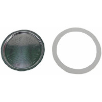 Dichtungsring und Filtersieb für 10 Tassen Edelstahl Espressokocher